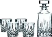 Royal Doulton Decanter Sets Spirit Square Decanter (Set of 4), Clear