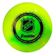 Franklin Sports Street Hockey Ball - Glow in The Dark - NHL