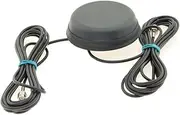 Alda PQ Roof Mount Antenna for 2G (GSM), 3G (UMTS), GPS, GLONASS, WiFi/Bluetooth with SMA/M Plug and 2.5 m Cable 2.2 dBi Gain