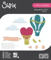 Sizzix Framelits Die Set 12/Pkg by Catherine Pooler-Up and Away #2