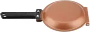 Flip Frying Pan, Anti-Scratch Kitchen Cookware Fried Egg Pancake Maker Egg Maker Frying Pan Double Side for All Types Of Cooking