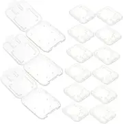 WOOVEEWIND 24pcs Card Card Holder Case Memory Card Storage Organizers Portable Sturdy Case for Daily Use