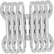 KICHOUSE Dog Double Leads Snap Hooks Heavy Duty Metal Snap Hooks Buckle Sturdy Dog Leash Clips for Outdoor Activities