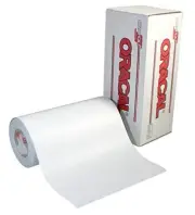 631 Matte White Vinyl Roll 12 Inch x 6 Feet - Adhesive Backing