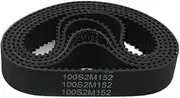 S2M Rubber Closed-Loop Transmission Belt 2mm Pitch, Width 5/15/12/6mm Flexibility Timing Belt for Conveyor Bonders 1pc(220 * 12MM)