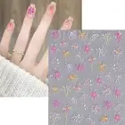 Pvc Nail Sticker Glue for Stickers Eco-friendly Romantic Colorful Patch Set