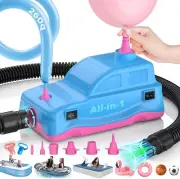 Electric Air Pump,High-Power Inflator Deflator for Pool Float Raft/Air Bed