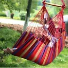 Garden Outdoor Indoor Hanging Hammock Chair Swing Camping Hammocks Swing Chair