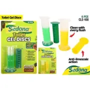 4xHygenic Application Anti-Limescale Action Toilet Fragrance Gel Discs Dispenser