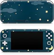 TACKY DESIGN Clouds skin Compatible with Nintendo switch lite skin ,Night switch lite cover Vinyl 3m decal Cute Full wrap switch lite sticker
