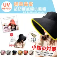 在飛比找momo購物網優惠-【DR.Story】日本好評網美最愛超防曬2Ways小臉帽O