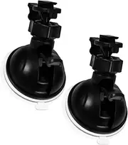 2pcs Dash Cam Mount Holder with Ball Mini Suction Cup Reliable Secure Adhesion for Various Car Cameras Adjustability for Optimal Angle Capture