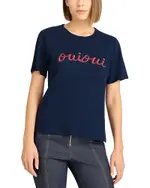 Cinq a Sept Script Oui Oui Tee
