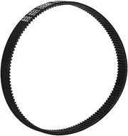 140T Rubber Electric Scooters Timing Belt, 420mm Heavy Duty Drive Belt with Prevent Static Coating, 3mm Pitch 12mm Width Power Transmission Belt for Electric Scooter Part