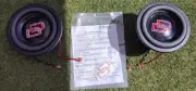 1x Digital Designs 8" subwoofers Pair 4800RMS 1200Watt New With Wago Connectors