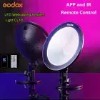 Godox CL10 RGB Ambient LED Webcasting Selfie Ring Light + Remote APP Control
