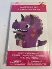 Valentines Day Dinosour Mailbox Kit, Kids Craft( NEW)