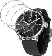 [KUSINHOKA] Pack of 3 Screen Protectors Compatible with Withings Scanwatch 2 38 mm, HD Clear [Anti-Scratch] Soft TPU Screen Protector, Full Coverage Anti-Fingerprint Film for Withings Scanwatch 2
