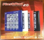 NEW FlashPad 2.0 Electronic Memory Game Touch N Go 5 Games 2 Player Age 6 + BLUE