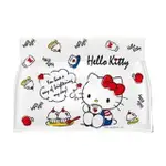 小禮堂 HELLO KITTY 皮質扣式衛生紙套 (白下午茶款)