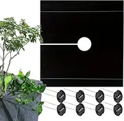 Nankoyal Grass Barrier Fabric | Ground Cover Grass Blocking Membrane,Tear-Resistant Easy Setup Driveway Cloth Gardening Mat for Yard Farm Patio Pathway