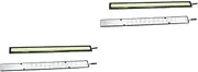 SOLUSTRE 2 Pcs 17cm Led Drl Cob Smd Low Power Consumption Waterproof for Vehicles Random Color