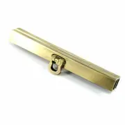 Wallet Closure 4 1/2in wide in Antique Brass By Emmaline Bags