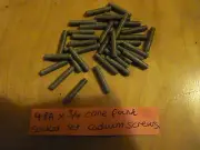 4BA X 3/4 CONE POINT SOCKET SET CADIUM SCREWS X 50 MODEL MAKING/ LIVE STEAM