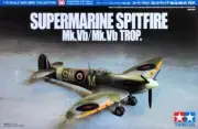 Tamiya 60756 1/72 Scale Model Aircraft Kit WWII RAF Supermarine Spitfire Mk.Vb