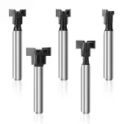 T Track Router Bit Keyhole Router Bit 1/4 Shank- 5/16&3/8 & 1/2 &5/8 &7/16 Inch
