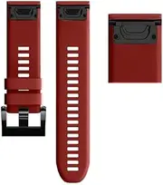 [MGTCAR] 20mm 22mm 26MM Silicone Watchband Strap for Garmin Fenix 7X 7 7s 5 5X 5s 3HR Fenix 6X Pro 6 6S Watch Quick Release Wrist Band