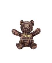 FF neoprene brooch One size Brown