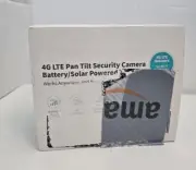 Ebitcam 4G LTE Pan Tilt Waterproof Security Camera Battery Solar Powered Sealed
