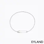 【EYLAND】英國精品 TAMA SAFETY PIN 個性別針白金手鍊