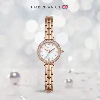 在飛比找Yahoo!奇摩拍賣優惠-現貨 DAYBIRD小金錶手錶女滿天星鑲鉆氣質小錶盤女士手錶