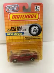 ERROR 1990 MATCHBOX SUPERFAST MB22 VECTRA CAVALIER GSi 2000 NEW ON CARD