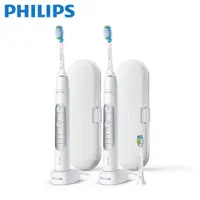 在飛比找HoHo好服務 好生活優惠-【PHILIPS 飛利浦】充電式智能音波牙刷 電動牙刷 2入