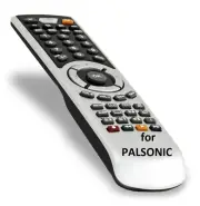 Remote Control for RC 326 , RC-326 PALSONIC TV Model: TFTV826HD (see Note Below)