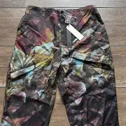ELK THE LABEL | BNWT Frill Top Wool Blend Multicoloured Feather Print Pants Sz12