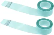 2 Pcs Double Sided Hair Extension Tape Clear Adhesive for Wigs and Toupees Gentle Skin Seamless Integration Easy Removal for Daily Wear