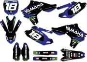 Yamaha YZF 450 2010 - 2013 Full custom graphics kit Warsaw style stickers decals
