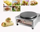 220V Stainless Steel VP-81 Electric Crepe Maker New Non-Stick Pancake Machine fn