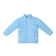 [CLOTOY][Made In Korea] Macaron Goose Down Jacket With packable Toy [Blue]