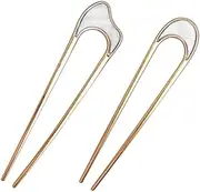 Ipetboom 2Pcs Miss Hairpin Chinese style temperament hair stick women's pin headgear hair pin metal hair pin hairpin hair sticks for long hair hair dryer alloy hair bun pin holder