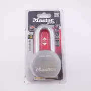 Master Lock 2" Shackle x 2.5" W Steel Solid Body Padlock Keyed Alike: 13Z108