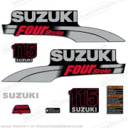 Fits Suzuki 115hp 2003-2009 FourStroke Outboard Engine Decal Kit DF115