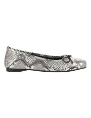 [Hush Puppies] Kettle Ballet in Silver Snake