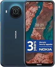 Nokia X20 Android Smartphone 2021 (Official Australian Version) 5G Mobile Phone , 2-Day Battery, Large HD+ Screen and Quad Camera with ZEISS Optics 6/128GB Nordic Blue