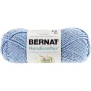 Spinrite Bernat Handicrafter Cotton Yarn Solids French Blue 1 Pack of 12 Skein