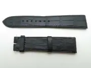 Jaeger LeCoultre DARK BROWN croc Alligator STRAP brand new 20mm / 18mm 120/80mm